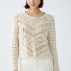 Oui Pullover - Cream - 90812