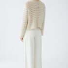 Oui Pullover - Cream - 90812