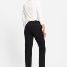 Olsen Lisa Black Women's Trousers With Viscose - Urban Lights