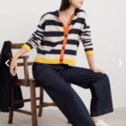 Seasalt Pinwell Striped Cardigan