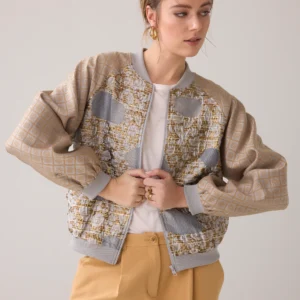 Summum Woman Jacquard Bomber jacket