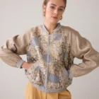 Summum Woman Jacquard Bomber jacket