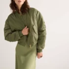 Summum Woman Shiny Bomber Jacket