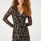 Fabienne Chapot Fallon Dress - Purple Grape/ Red App Fruit Loops