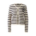 Oui Cardigan - white blue