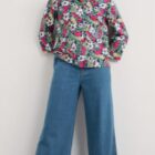 Seasalt Watercolour Sketch 3/4 Sleeve Top