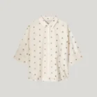 Summum Woman 3D Blouse With Flowers