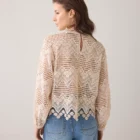 Summum Woman Boxy Lace Top