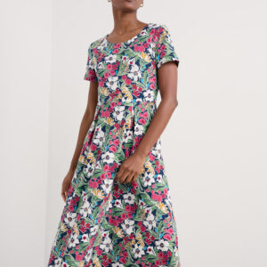 Seasalt Veronica Short Sleeve Midi Dress