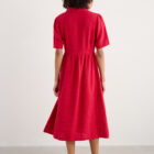 Seasalt Fen Violet Linen Midi Dress