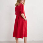 Seasalt Fen Violet Linen Midi Dress
