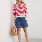 Seasalt Knavock Striped Jumper