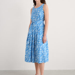 Seasalt Belle Fit-And-Flare Midi Dress