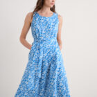 Seasalt Belle Fit-And-Flare Midi Dress