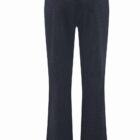Olsen Elegant Navy Blue Mona Bootcut Trousers for Women – Neo Comfort