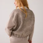 Summum Woman Jacquard/Foam Bomber Jacket