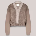 Summum Woman Jacquard/Foam Bomber Jacket