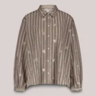 Summum Woman A-line Blouse With Sequins