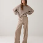 Summum Woman Foam Wide-Leg Trousers