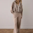 Summum Woman Foam Wide-Leg Trousers