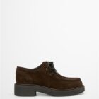 Marc O Polo Derby Lace-Up Made From Soft Suede