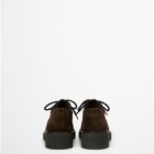 Marc O Polo Derby Lace-Up Made From Soft Suede