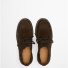 Marc O Polo Derby Lace-Up Made From Soft Suede
