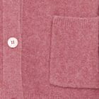 Olsen Pink Henny Women's Loop Yarn Cardigan