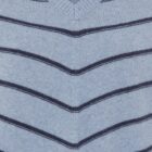 Olsen Cora Women's Blue Striped Sweater
