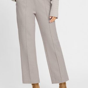 Olsen Mona Straight Checkered Trouser