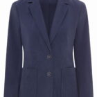 Olsen Women's Navy Corduroy Jacket