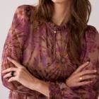 Summum Woman Lined Tie-Dye Top