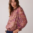Summum Woman Lined Tie-Dye Top
