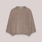 Summum Woman Bouclé Jumper In Alpaca Blend