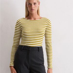 Marc O Polo Striped Longsleeve Regular Made From Slub Jersey
