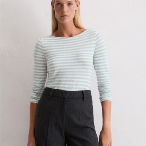 Marc O Polo Striped Longsleeve Regular Made From Slub Jersey