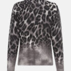 Olsen Henny Sweater With Leopard Pattern