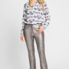 Olsen Mona Straight Faux Leather Pants
