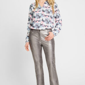 Olsen Mona Straight Faux Leather Pants