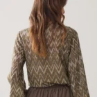 Summum Woman Italian Jacquard Regular-Fit Top