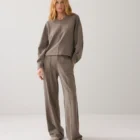 Summum Woman Scuba trousers with pintuck
