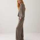 Summum Woman Scuba trousers with pintuck