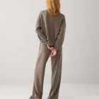 Summum Woman Scuba trousers with pintuck