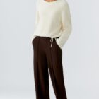 Oui Trousers - Ganache - 91737