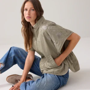 Summum Woman Embroidered Gilet
