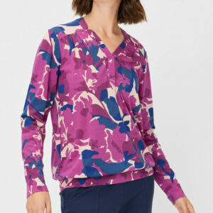 Olsen Shirt With Tunic Neckline