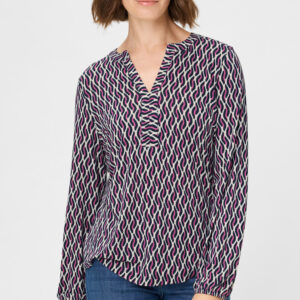 Olsen Shirt With Tunic Neckline