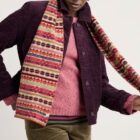 Seasalt Bright Line Fair Isle Scarf