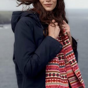 Seasalt Bright Line Fair Isle Scarf