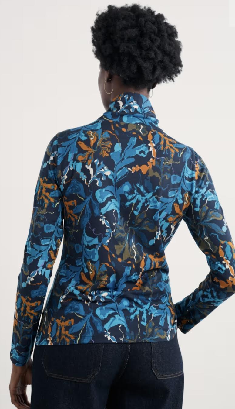 Seasalt Landing Roll Neck Top